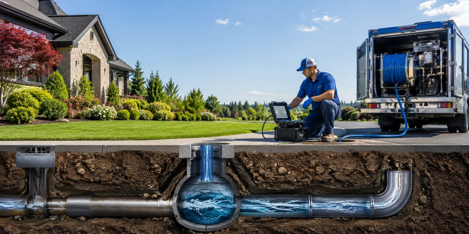 Drainage restoration information for Prosperity, WV